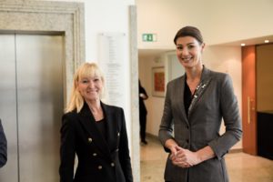 Nekdanja in sedanja ministrica za pravosodje: mag. Lilijana Kozlovič in dr. Dominika Švarc Pipan