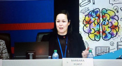 Predstavnica Komisije Barbara Fürst na dogodku Izobraževanje mladih in družbe za spodbujanje kulture integritete